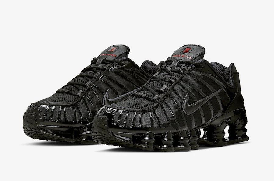 Nike Shox TL "Black Max Orange"